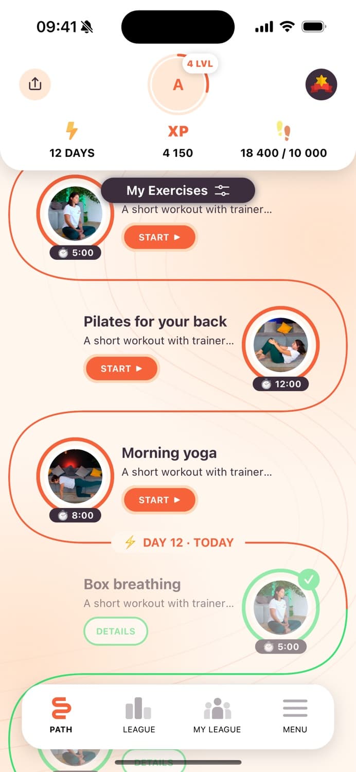 Your path for today